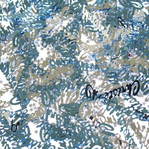 Picture of CHRISTENING BLUE METALLIC CONFETTI - 14G